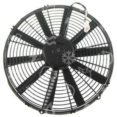 ventilátor univerzální tlačný průměr 385 mm - VA18-BP70/LL-86S, 24V